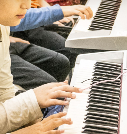 Una nova escola dins el programa social Primària Musical